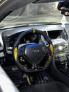 Infinity G37 Custom Carbon Fiber Steering Wheel