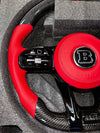 Mercedes Custom C / CLA / CLS / E / G / GLA / GLB / GLE / GT / S Class AMG Carbon Fiber Steering Wheel