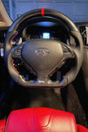 Infinity G37 Custom Carbon Fiber Steering Wheel